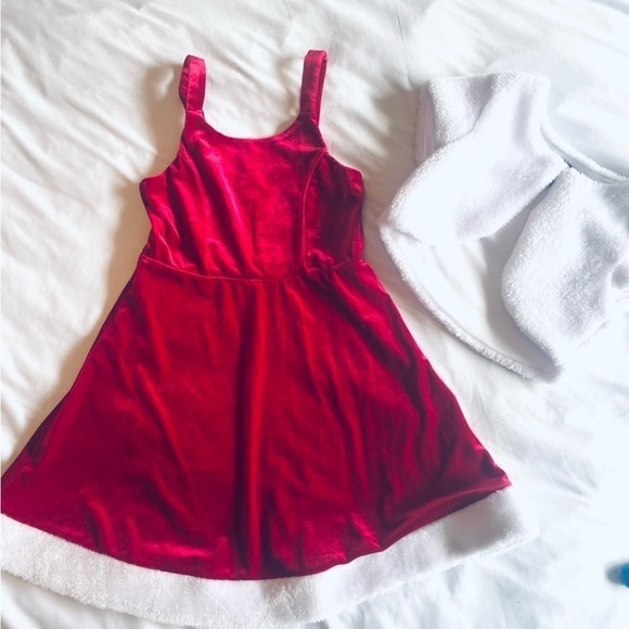 Lits Girls Christmas Dress - Size S (7-8) (no belt included) - Picture 11 of 12